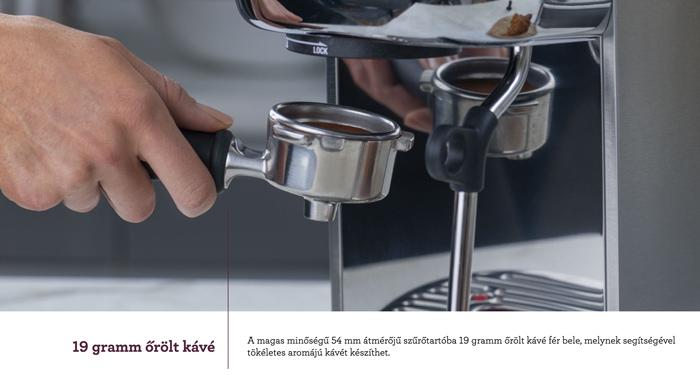 sage kávéfőző SES500 bambino plus espresso